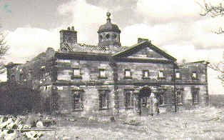 Lathom House, the 18th-century hall near Ormskirk