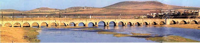 Bridge over the river Guadiana