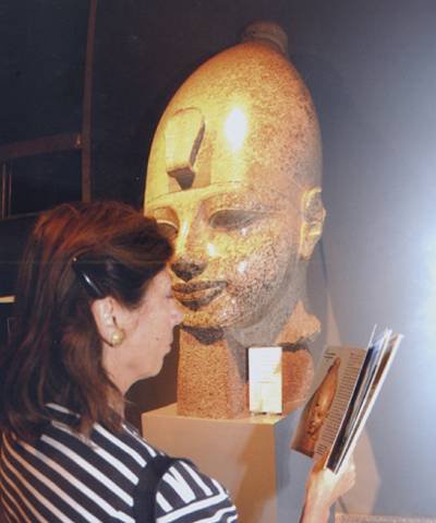 Face to face with a pharaoh at the Return of the Kings exhibition