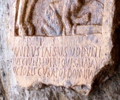 Roman Tombstone Inscription
