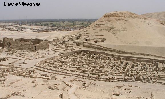 Tomb builder's village at Deir el-Medina