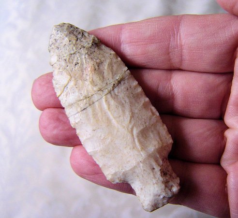 The flint spearhead
