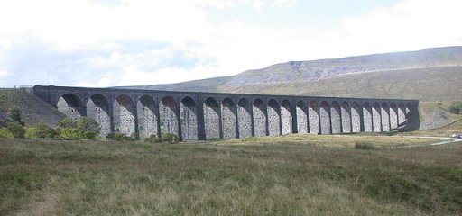 Ribblehead Viaduct on the Settle to Carlisle line
