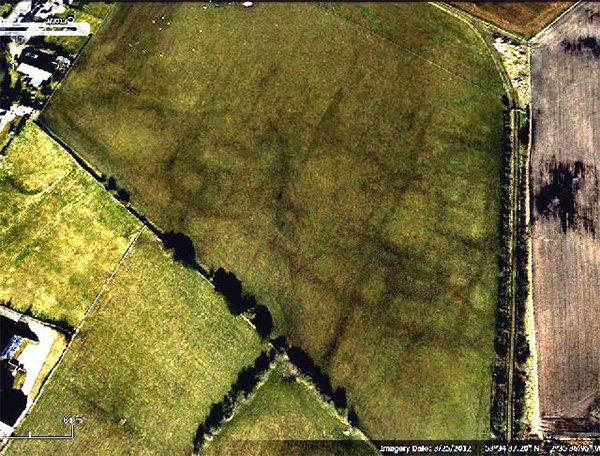Deserted Medieval Village Crop Marks