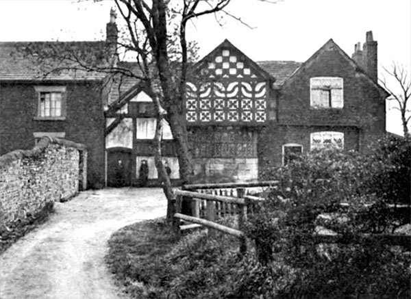 Bamfurlong Hall in an old photograph