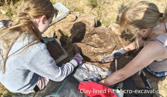 Clay-lined Pit Micro-Excavation