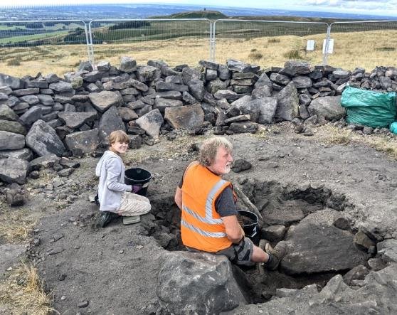 Investigating the suspected second monument