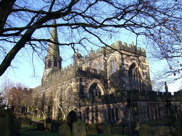 St Wilfrid’s viewed from the south-east