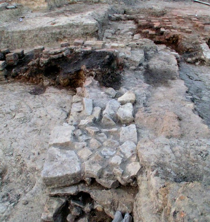 Close Up of Hypocaust Walling