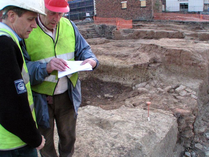 Stoke Hole for Hypocaust 1, Angle 2