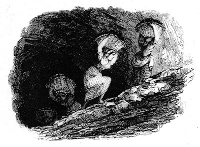 Women working underground